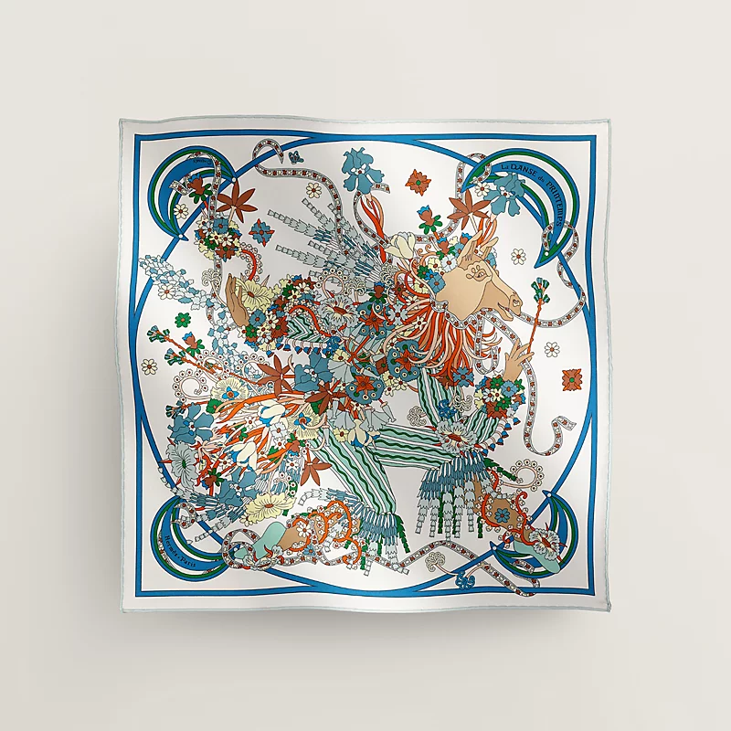 Hermès + La Danse Du Printemps Scarf 45 Hermès + La Danse Du Printemps Scarf 45