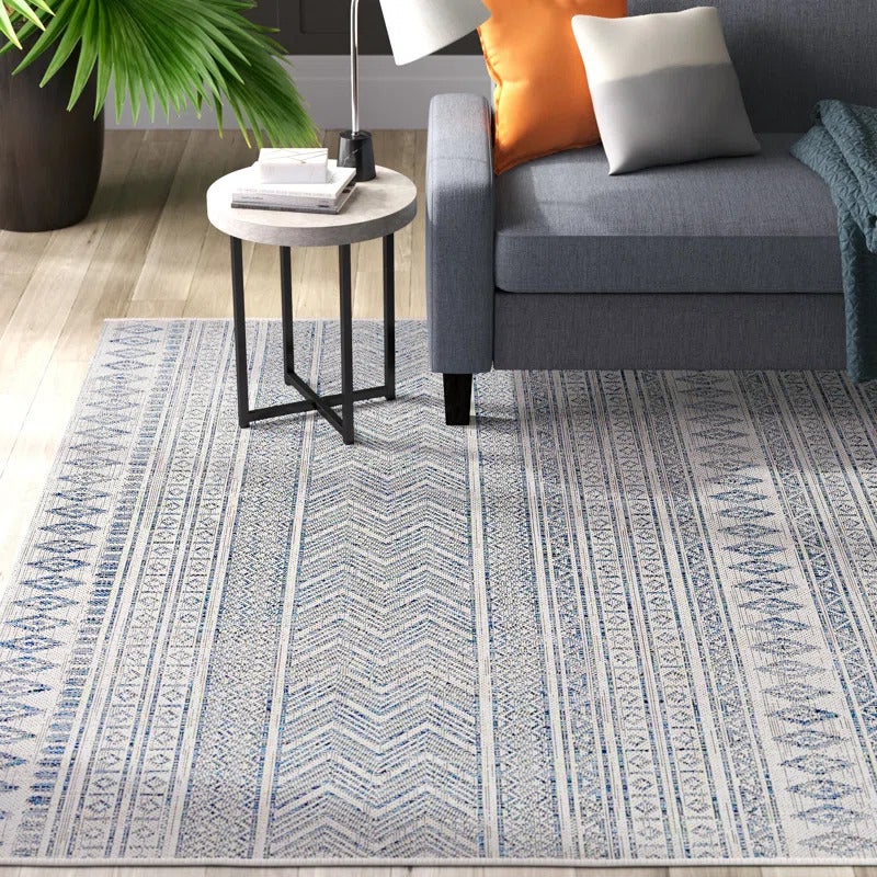 Wade Logan + Laruth Indoor Outdoor Area Rug