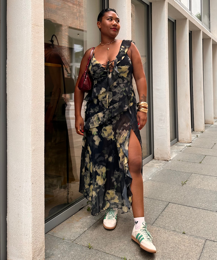 Plus size adidas floral tracksuit sales