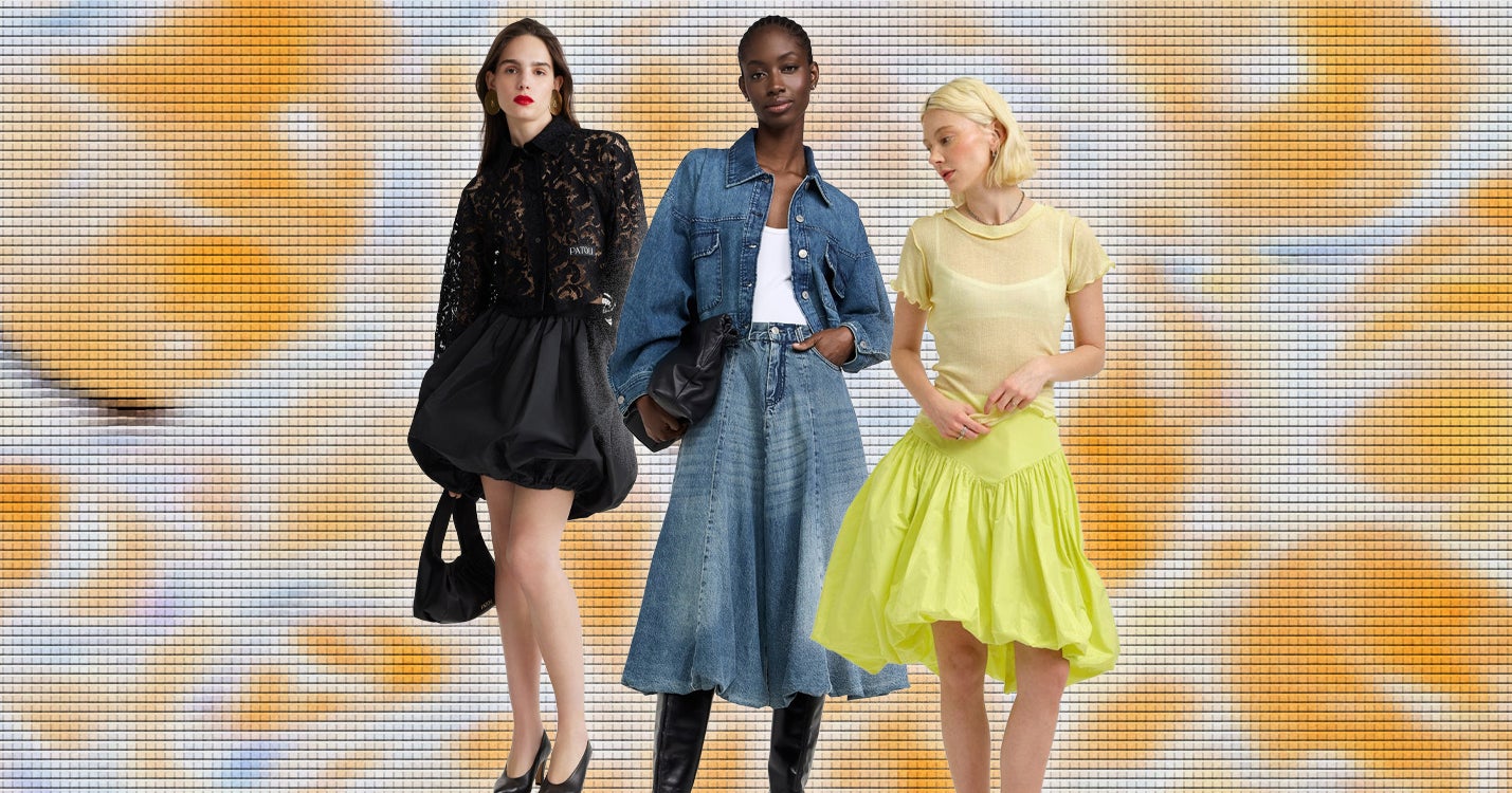 Bubble Skirts Are Fall’s Biggest Bottoms Trend Bubble Skirts Are Fall’s Biggest Bottoms Trend