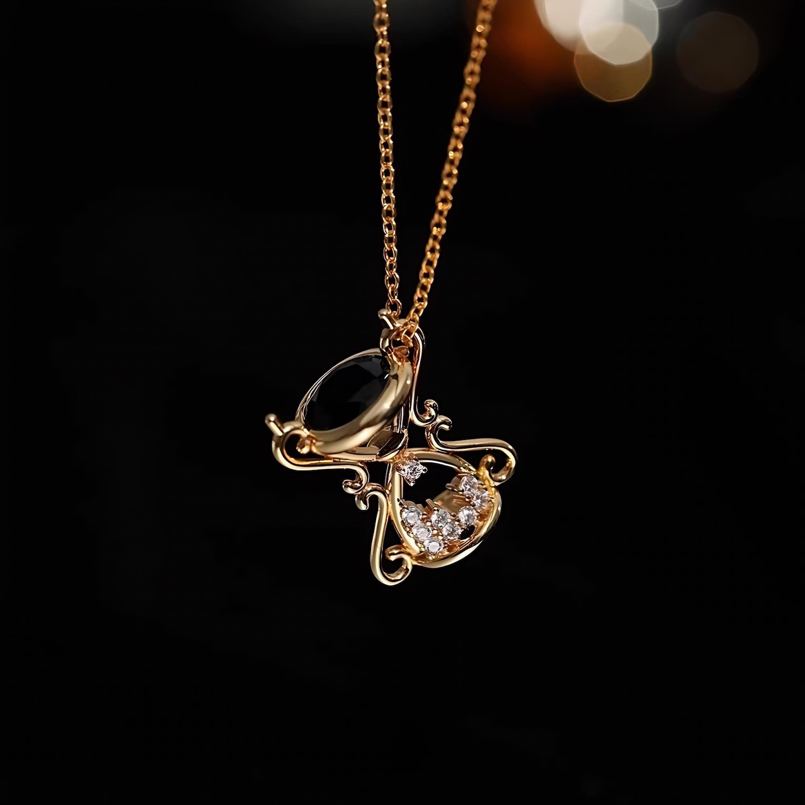 Shashi Women s Warrior Double Pendant Necklace