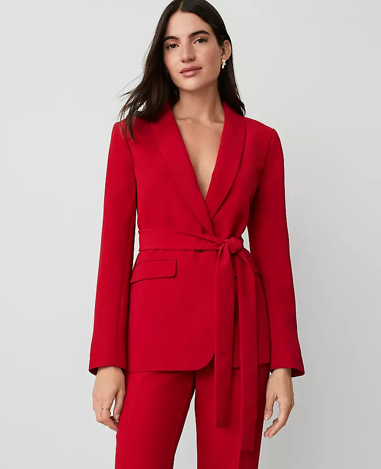 Double face wool blend wrap front coat badgley mischka deals