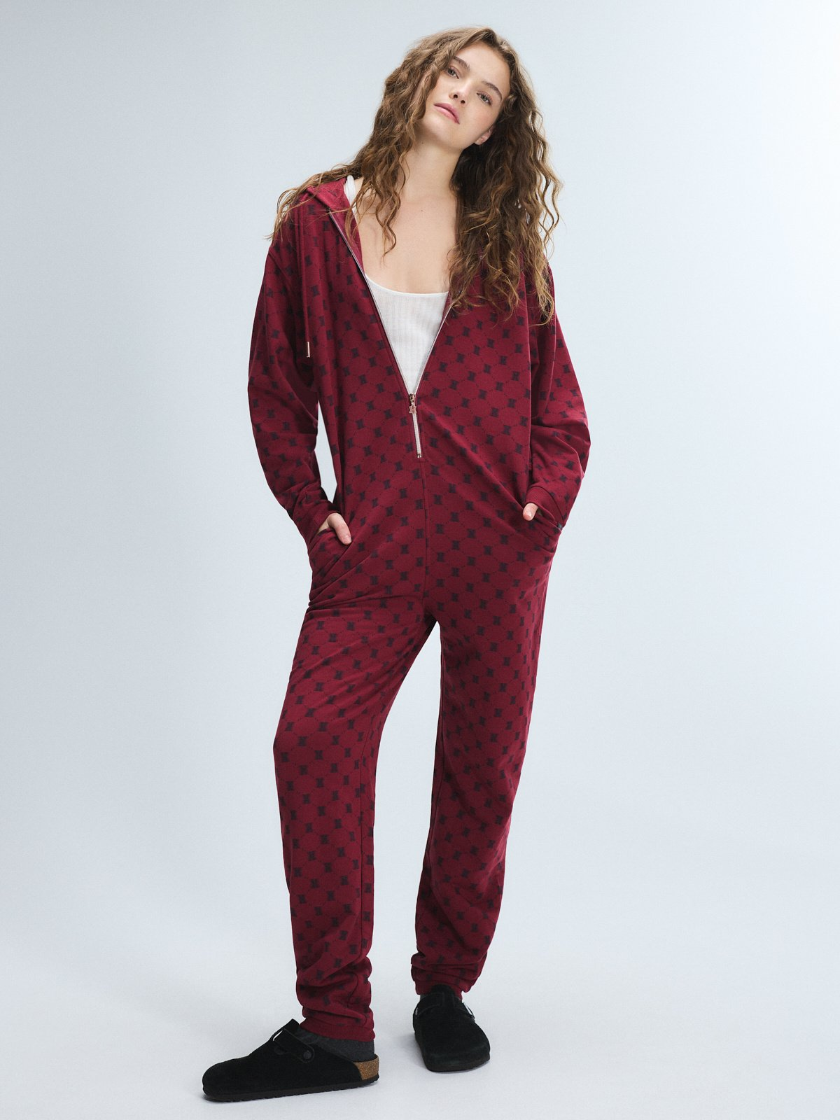 Savage x fenty hooded onesie sale