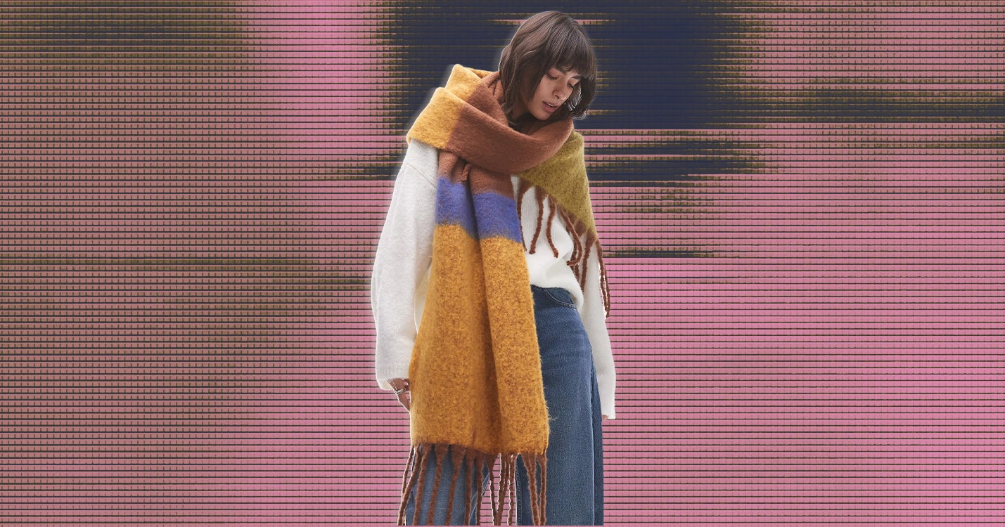 Sorry Beanies & Gloves, Oversized Scarves Are Our Go-To Winter Accessory