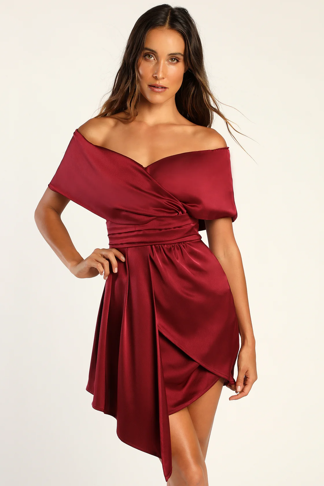 Lulus Home Before Daylight Red Dress