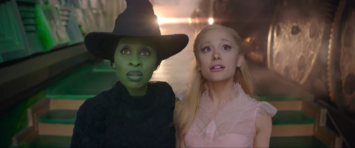 Cynthia Erivo and Ariana Grande in Wicked