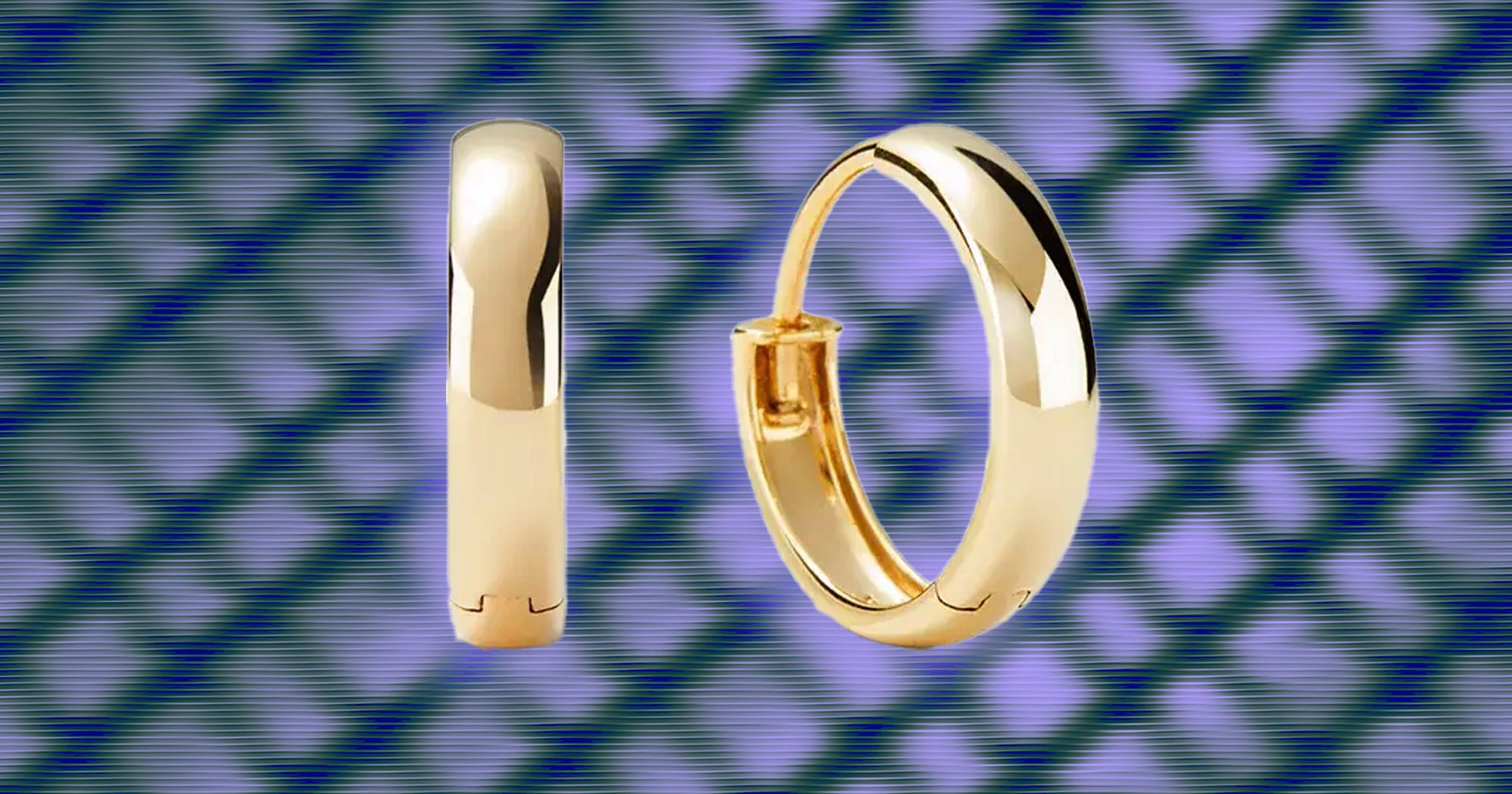 Gold Hoops For Every Vibe: From Huggies To Luxe 14k
