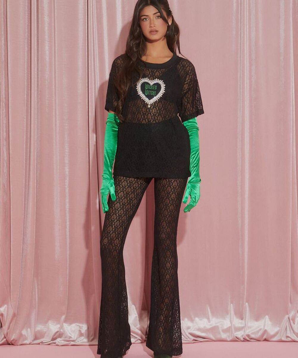 パンツ Mole Lace Wrap Slim Flare Pants PRANK PROJECT（プランクプロジェクト）の「モールレースラップ