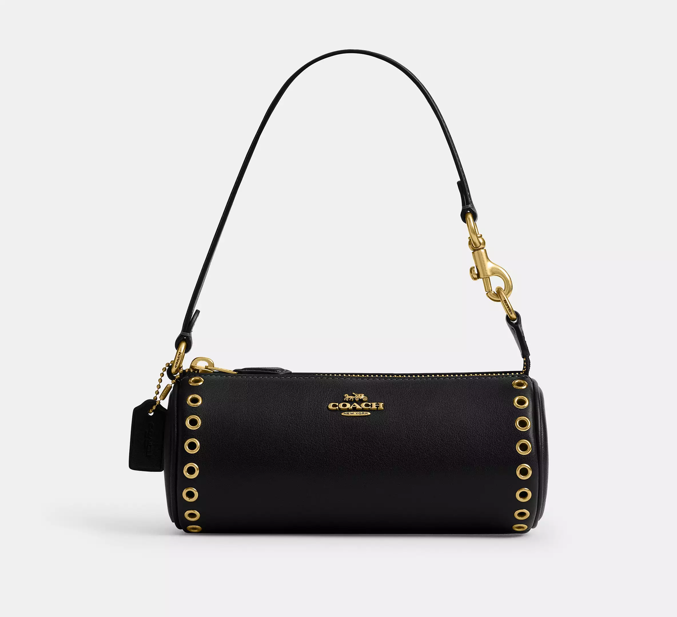 Coach Outlet + Nolita Barrel Bag With Grommets Coach Outlet + Nolita Barrel Bag With Grommets