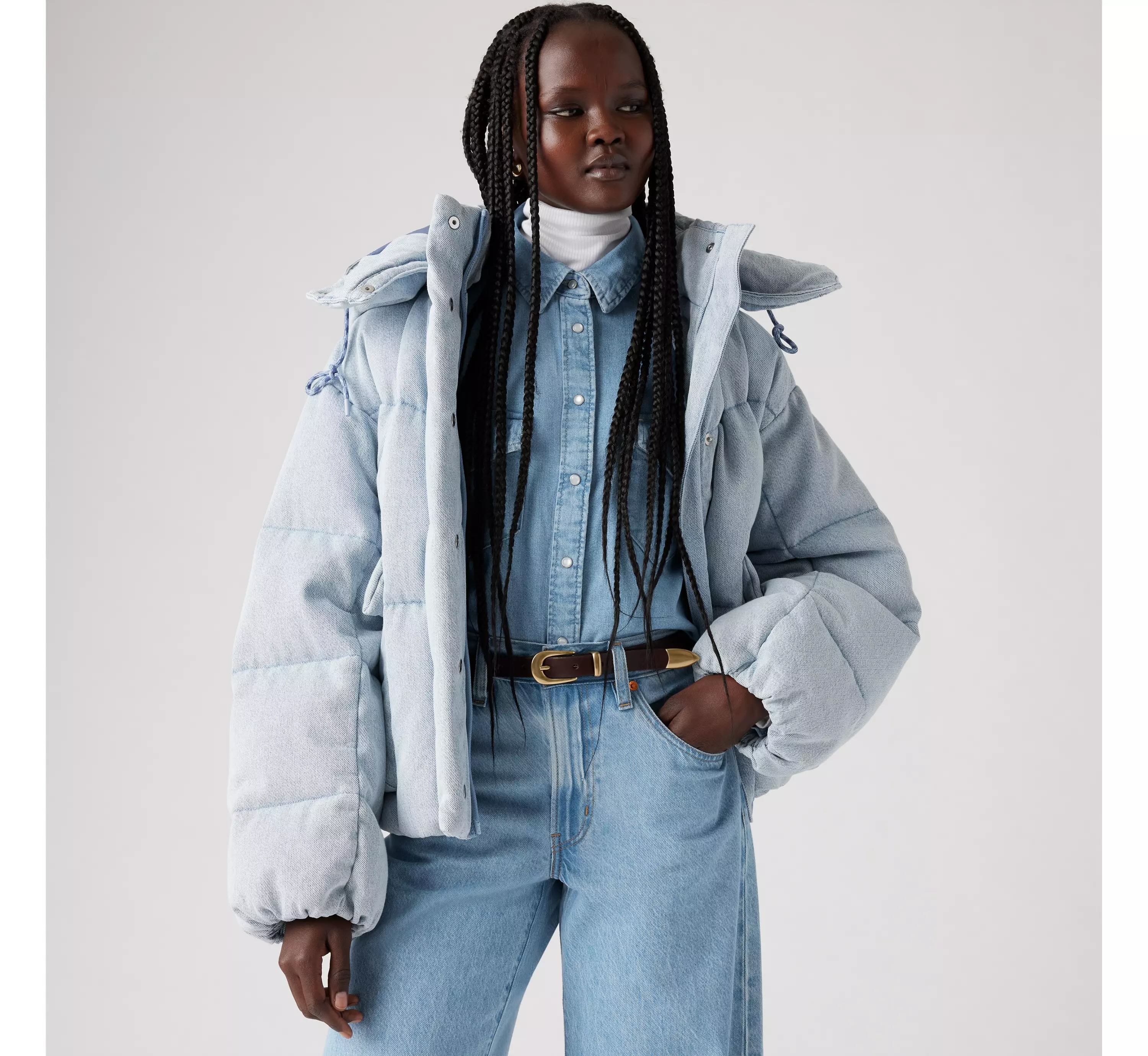 Levi's teddy jacket on sale