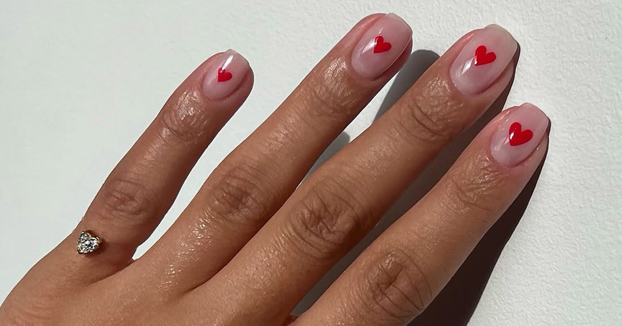 Sweet Heart Nail Designs for Valentines