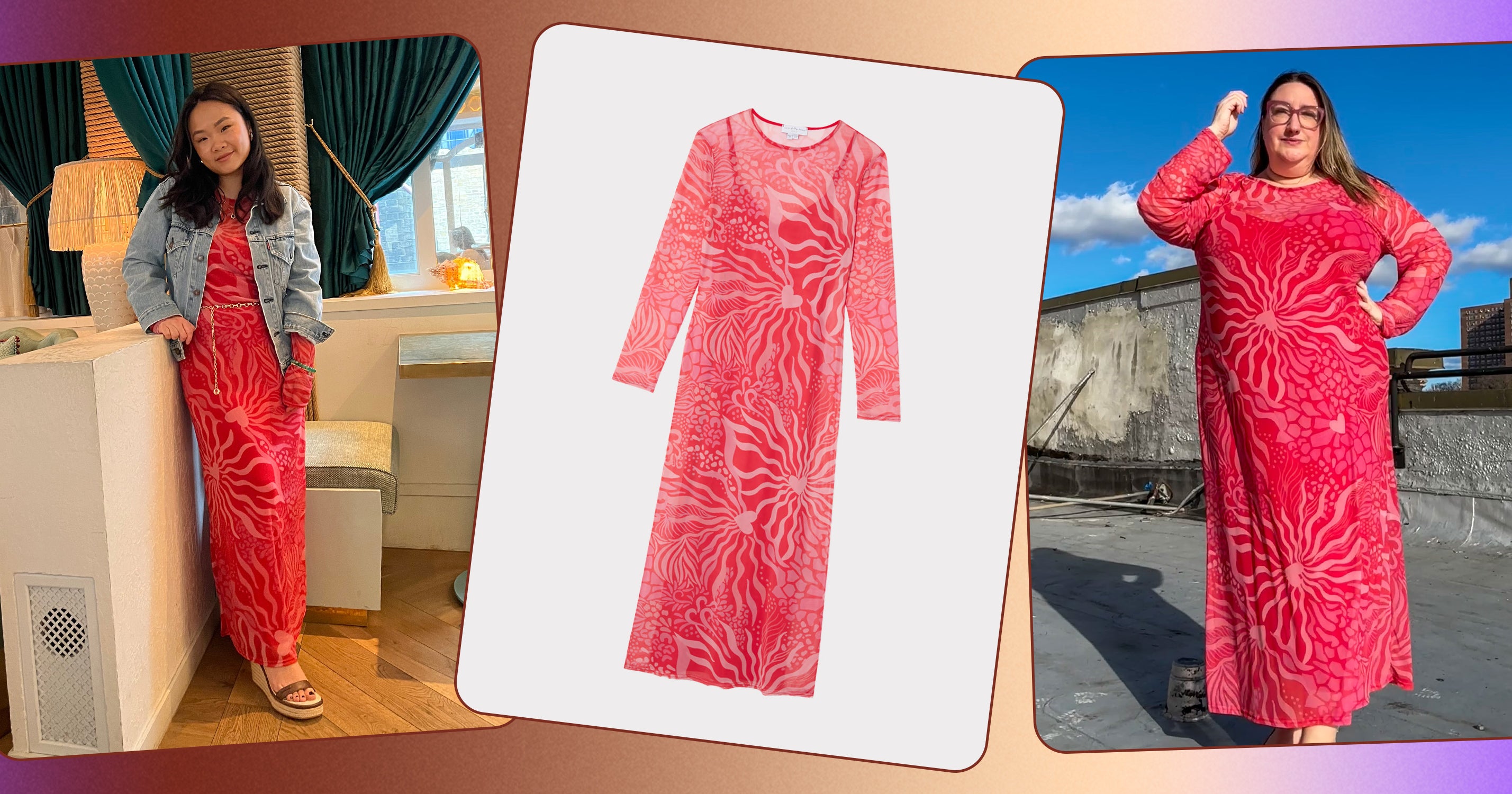 Never Fully Dressed’s Mesh Dress Is Beloved — How R29 Editors Styled It For Valentine’s Day