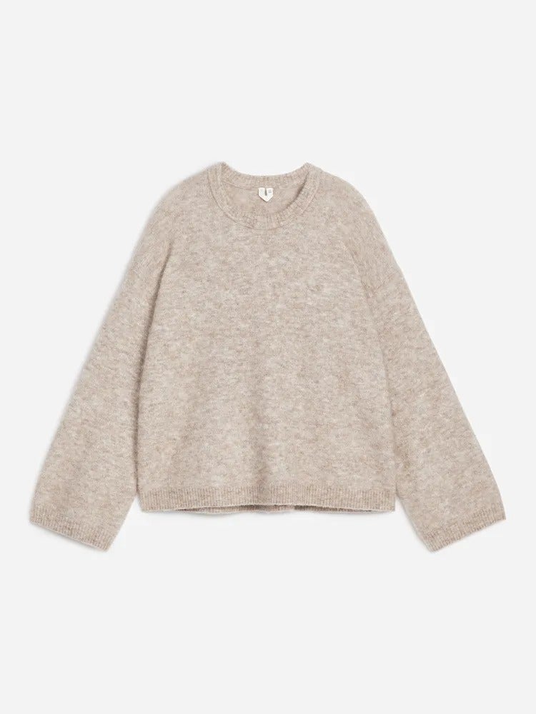 Arket + Cable-Knit Wool Jumper