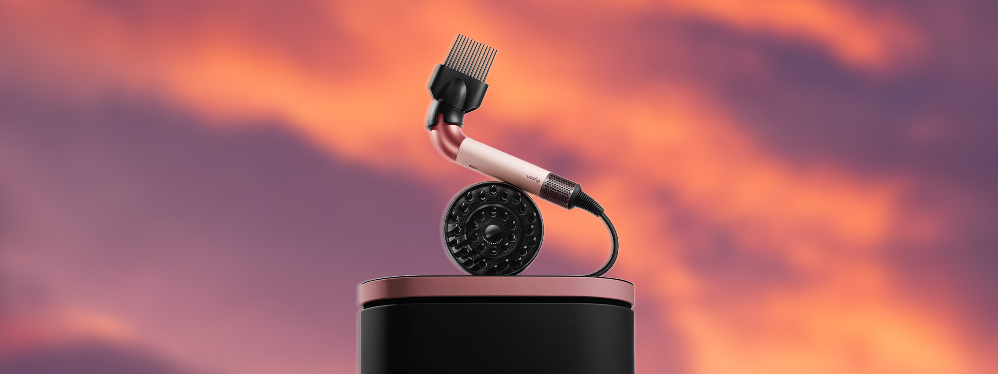 上質で快適 Supersonic Dyson New r Pink Ceramic In Comes Dryer Hair リンス・コンディショナー