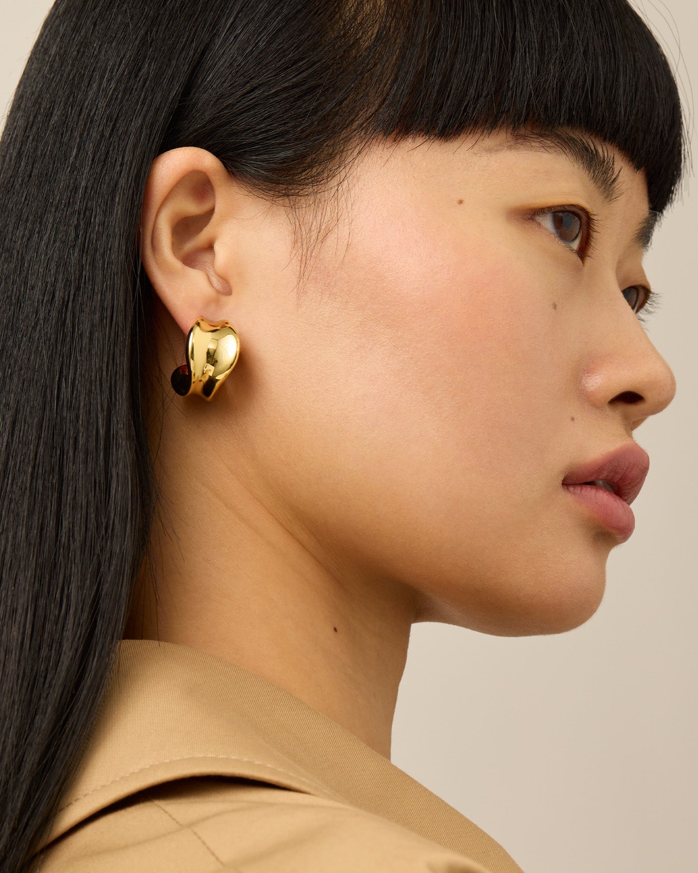 Alexander McQueen + Skeleton ear cuff
