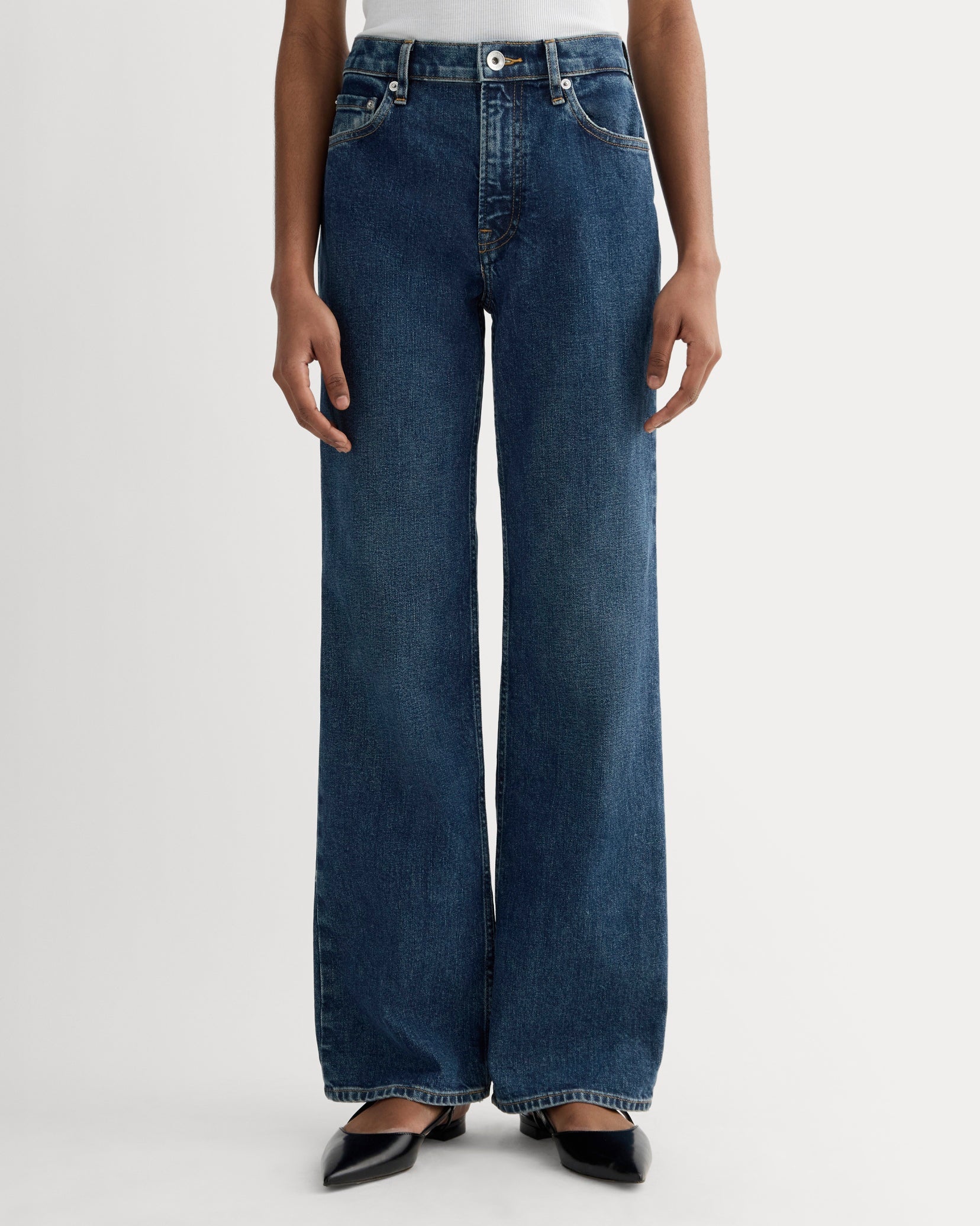 Jaded London + Light Wash Colossus Fit Jeans