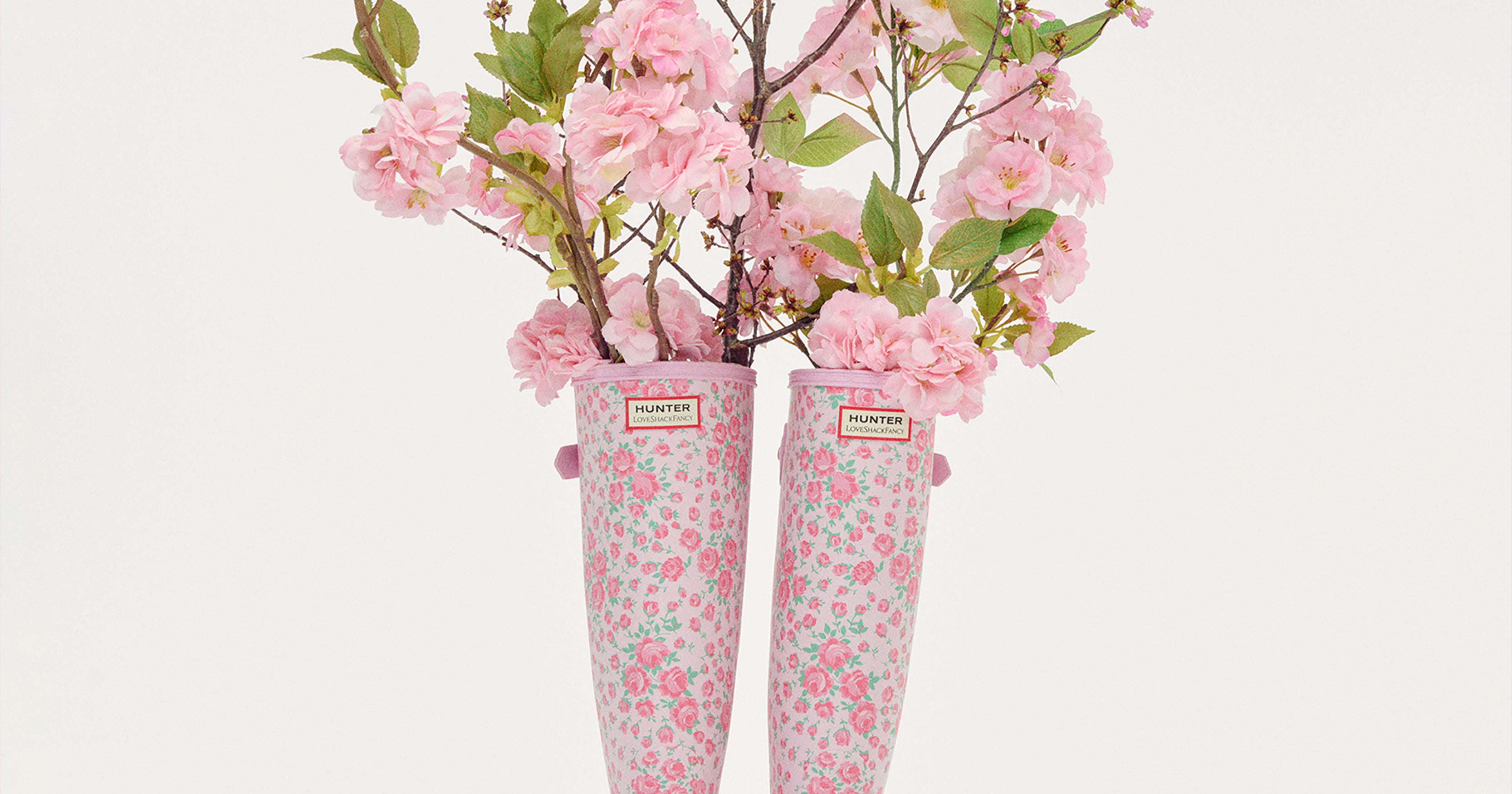 LoveShackFancy & Hunter Team Up for Chic Spring Boots Collection