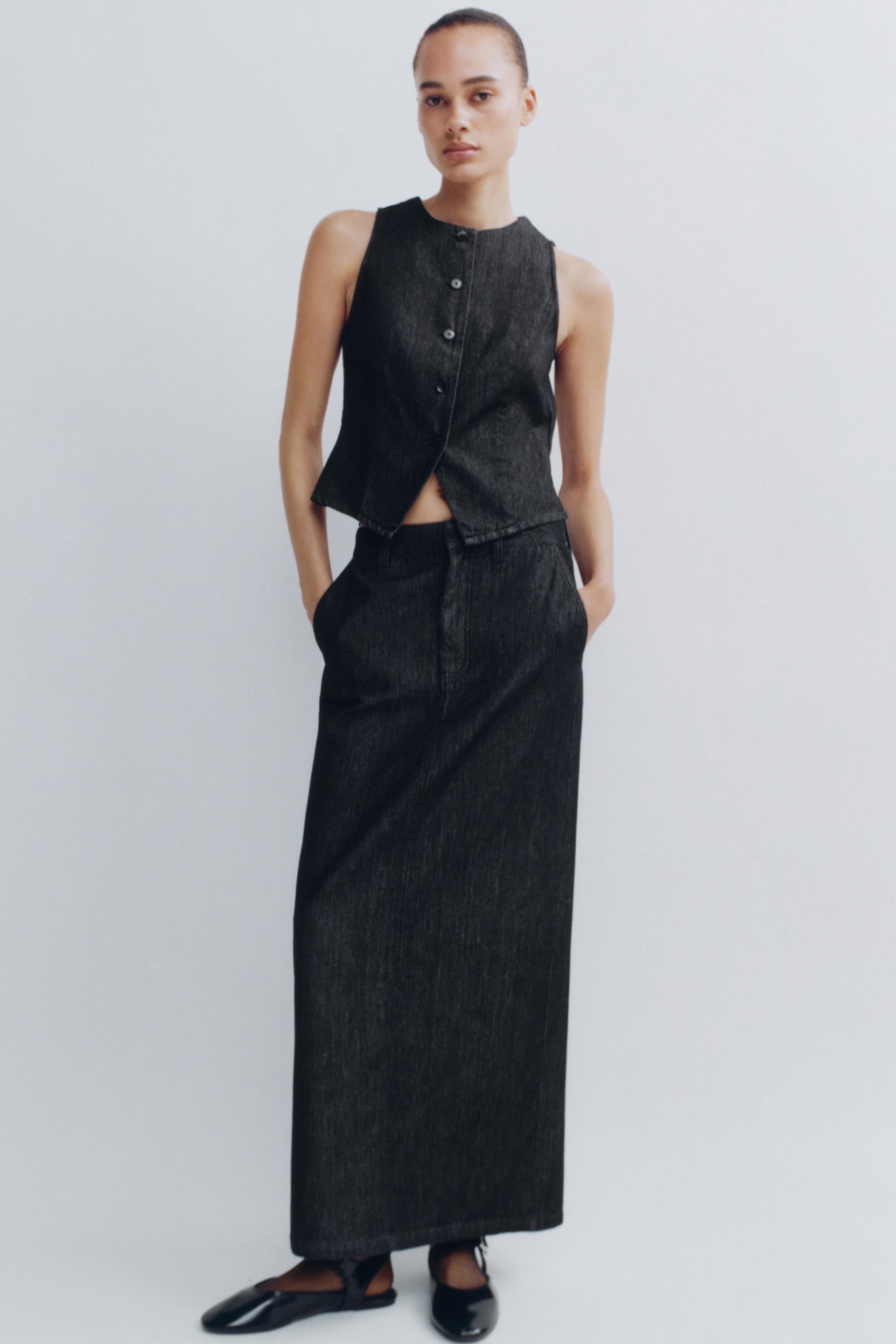 Zara + Peter Pan Collar Poplin Blouse