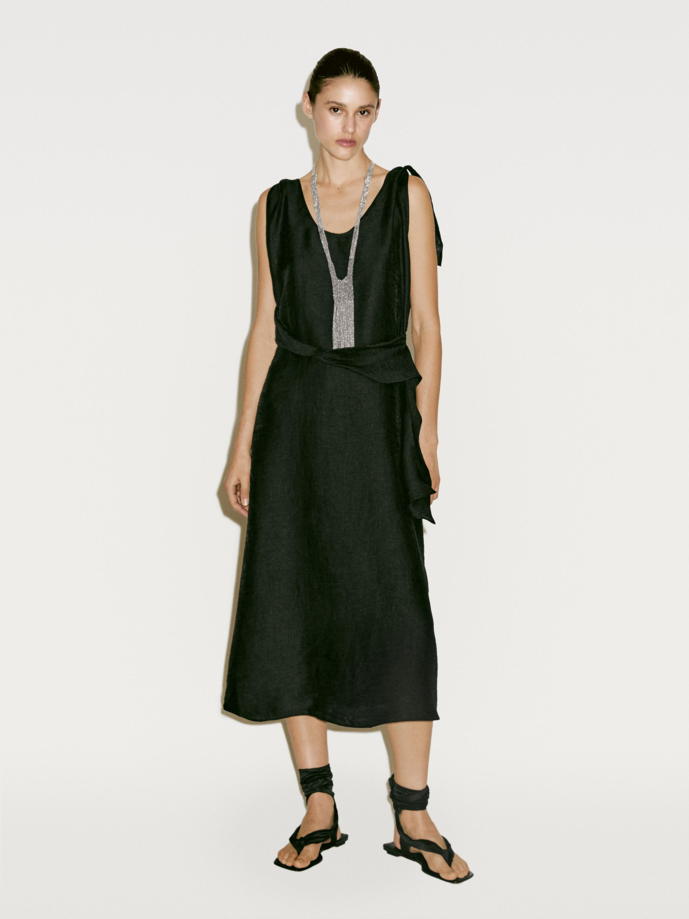 COS + Zip-Up Denim Dress