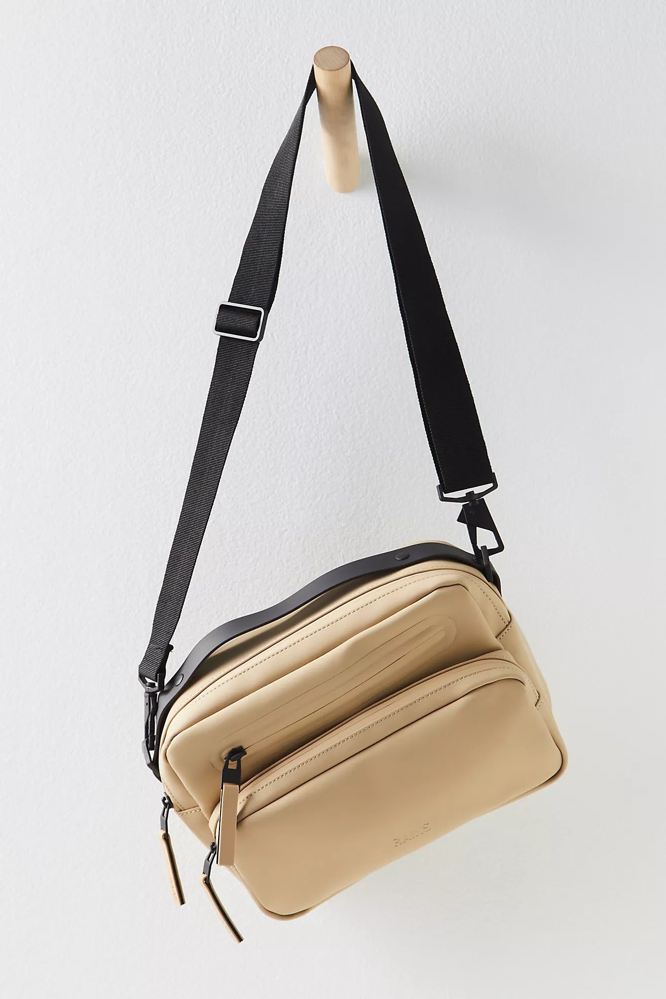 AllSaints + Half Moon Leather Crossbody Bag