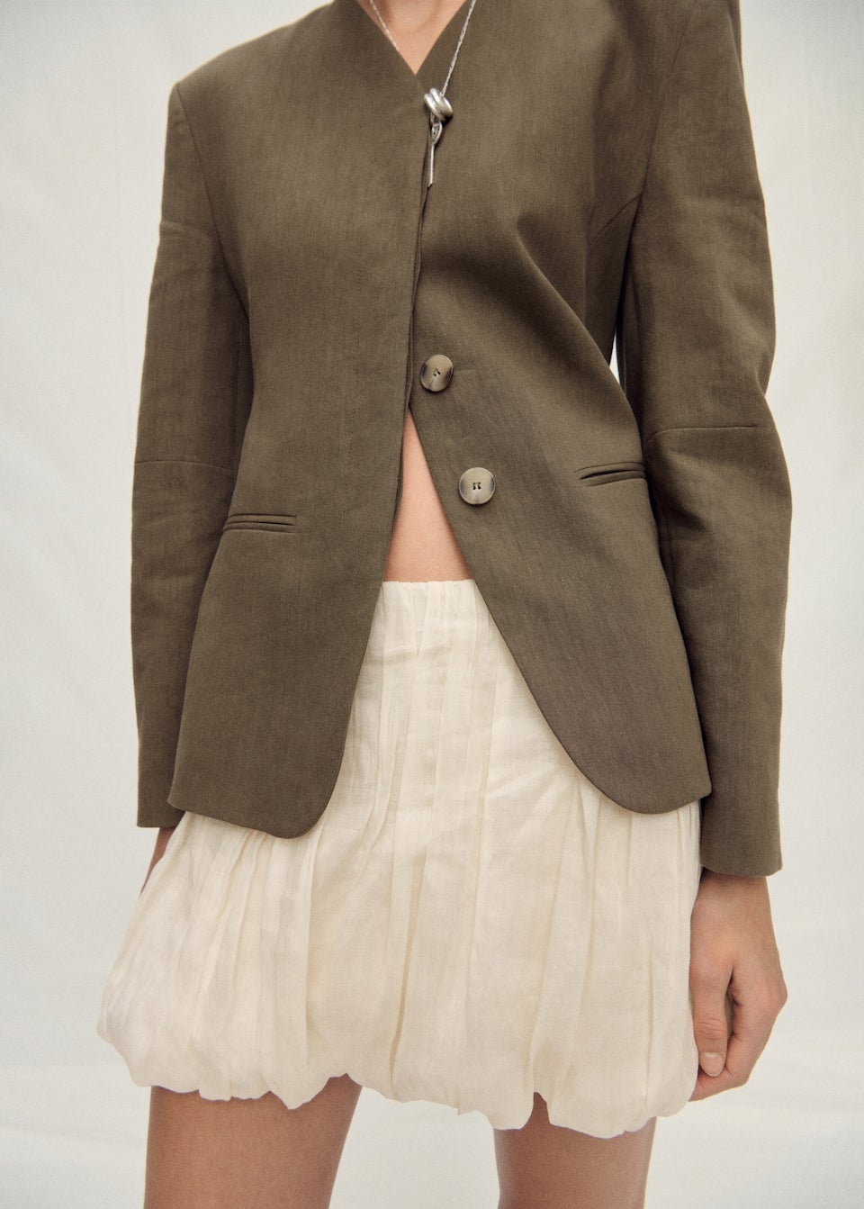 COS + Relaxed-Fit Single-Breasted Wool Blazer
