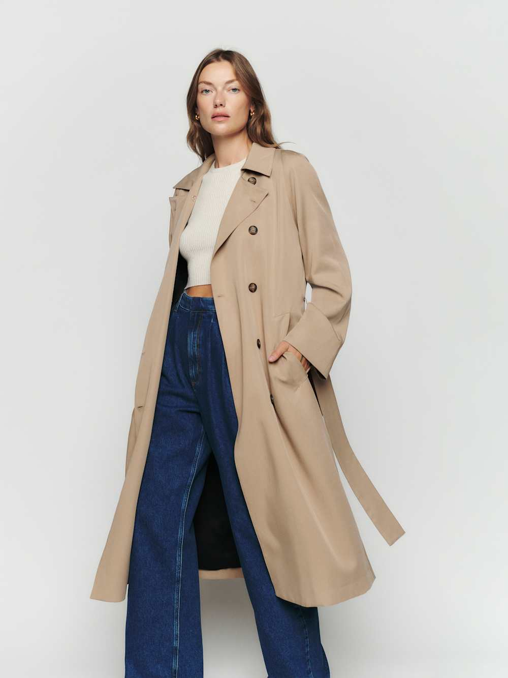 Ganni + Recycled Ripstop Quilt Coat