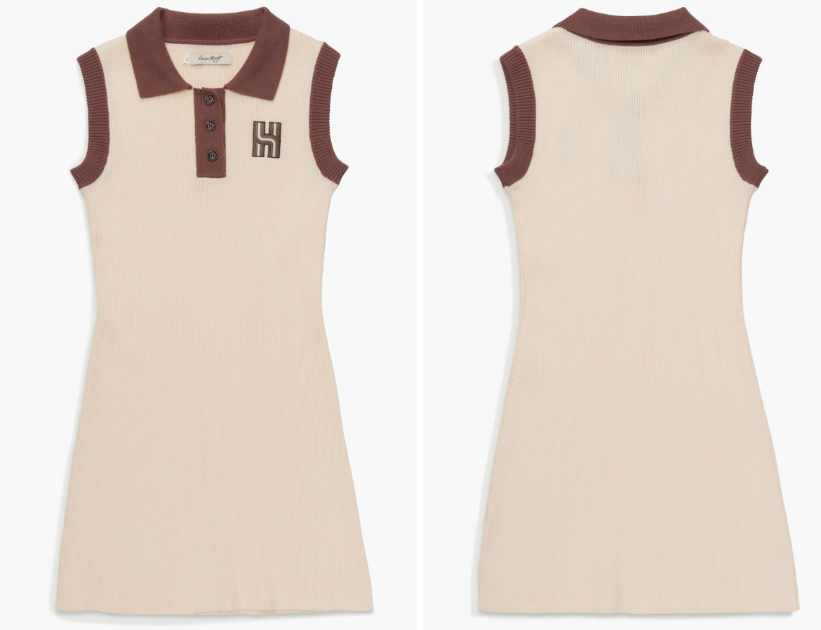 Honor The Gift + Rib Polo Sweater Minidress Honor The Gift + Rib Polo Sweater Minidress