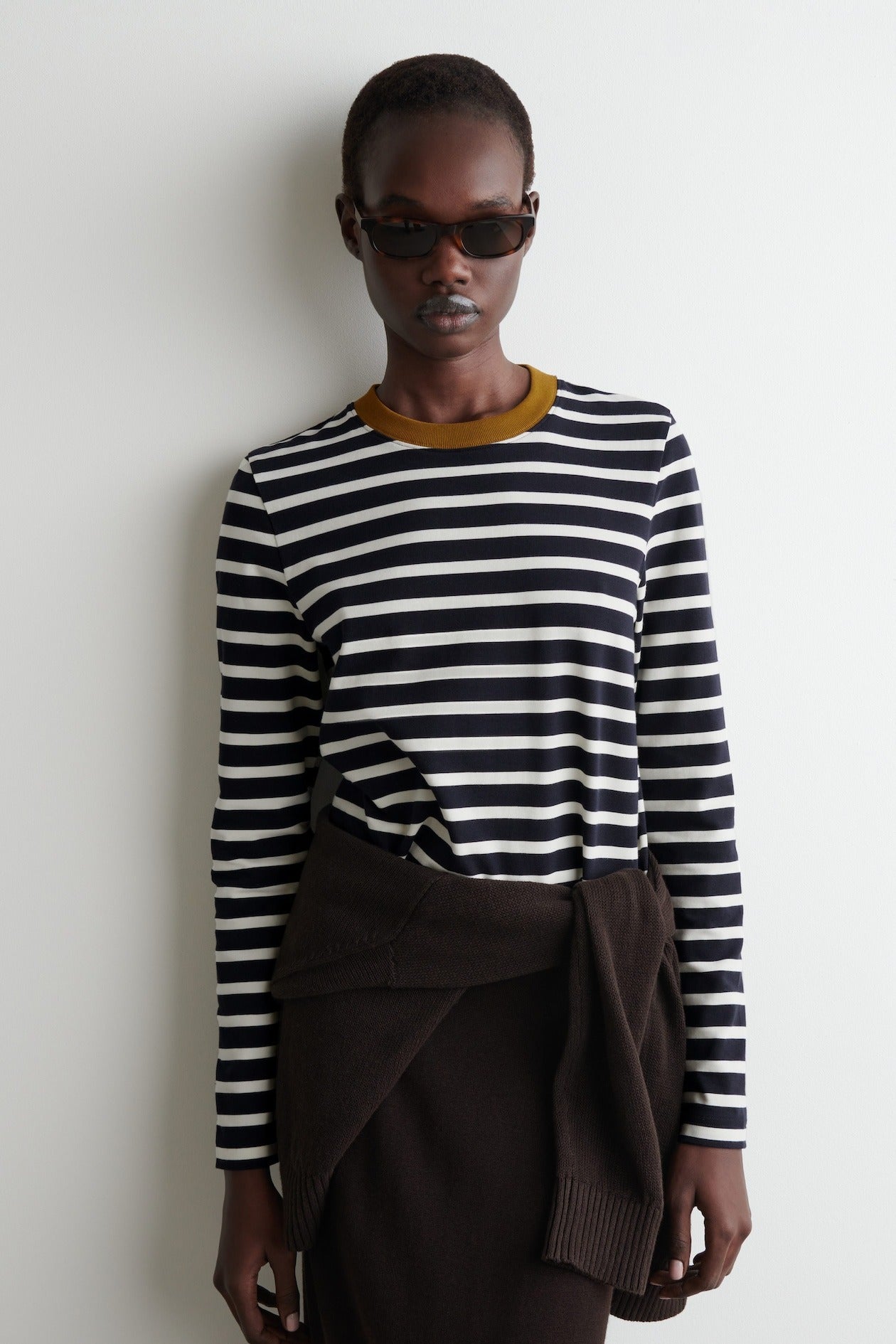 TYPESERVICE ♥ Rabbit Ruched Top /追跡付 타입서비스(TYPESERVICE) Rabbit Ruched Top [White] - 사이즈