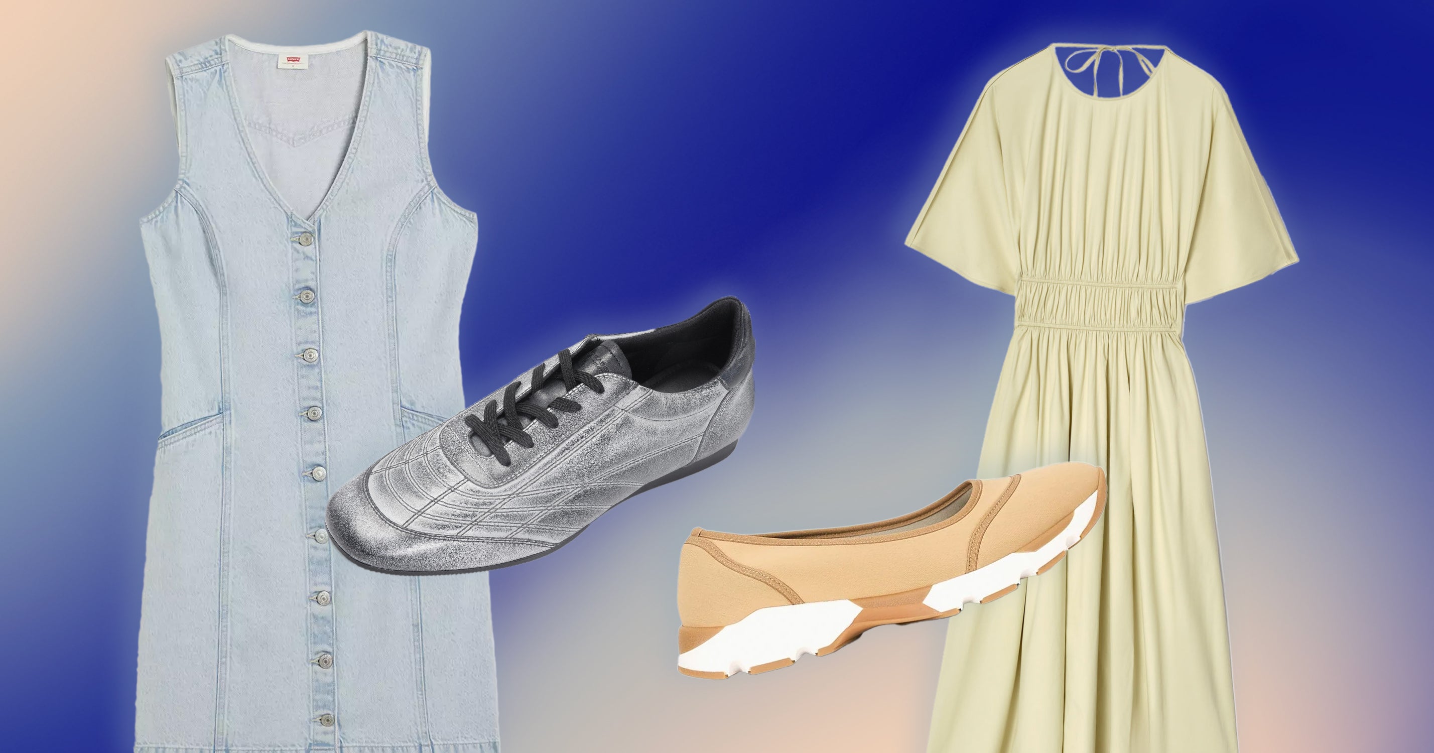 ​​6 Dress & Sneaker Combos To Try This Summer