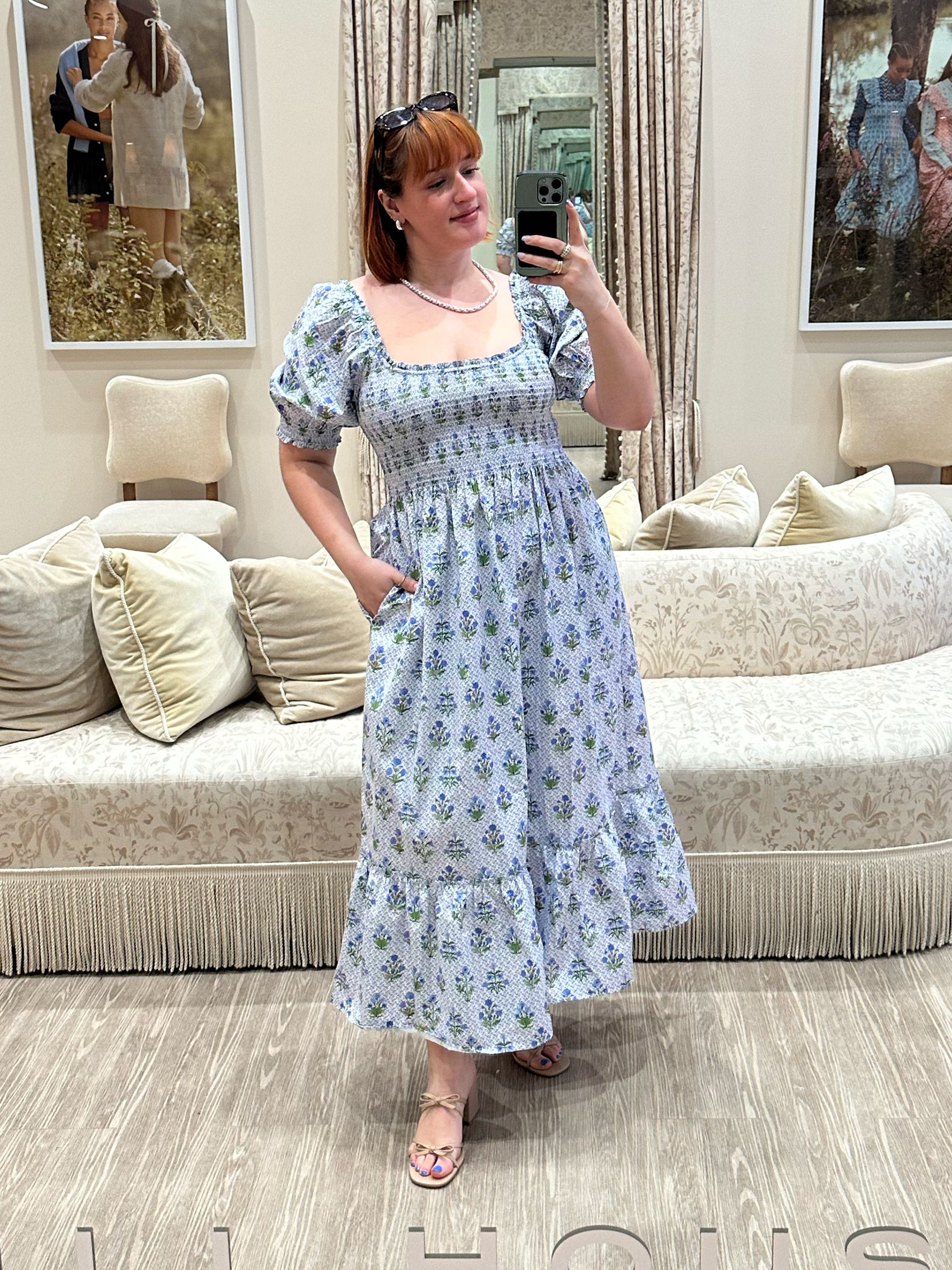 S*Y様 house on the hill Dress (Flower) 90 Hill House Home The Fleur Mini Dress | Shopbop