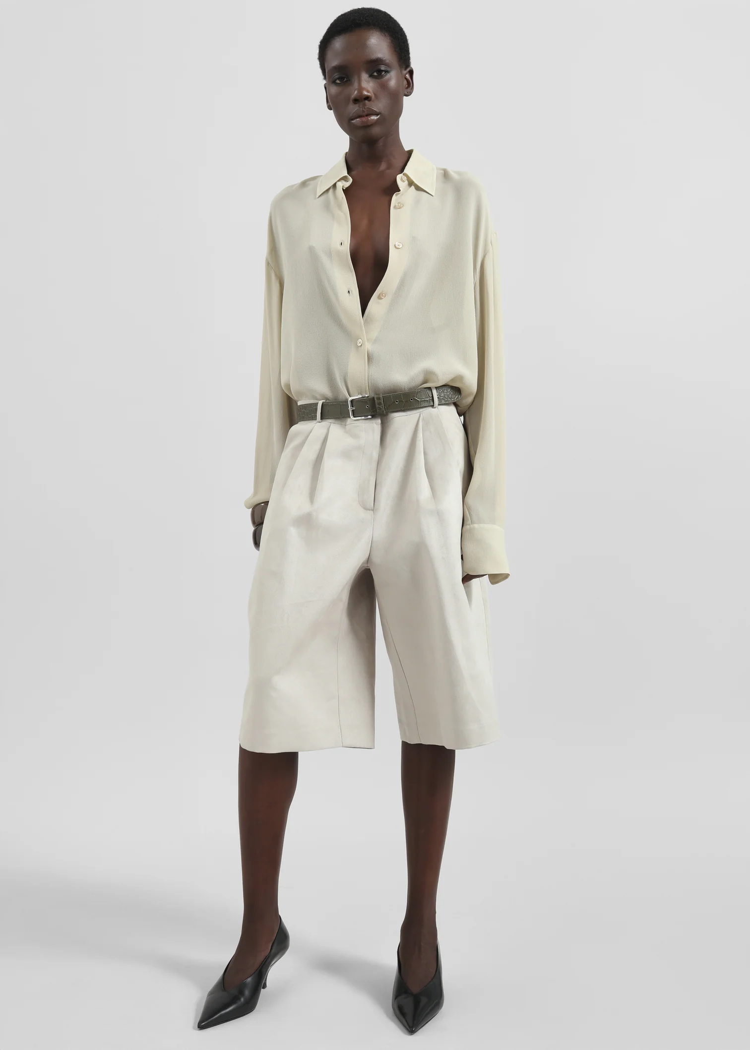 【タグ付き新品】The Frankie Shop HAILEY CARGO Frankie Shop + Hailey Cotton-Twill Cargo Pants