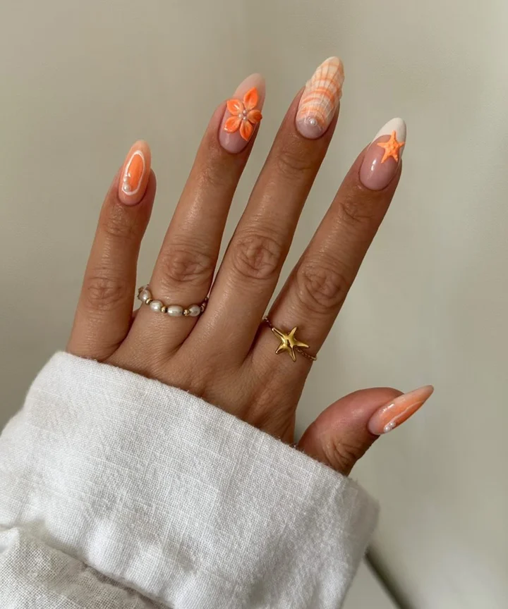 Tropical Summer Nails 2025 Trend