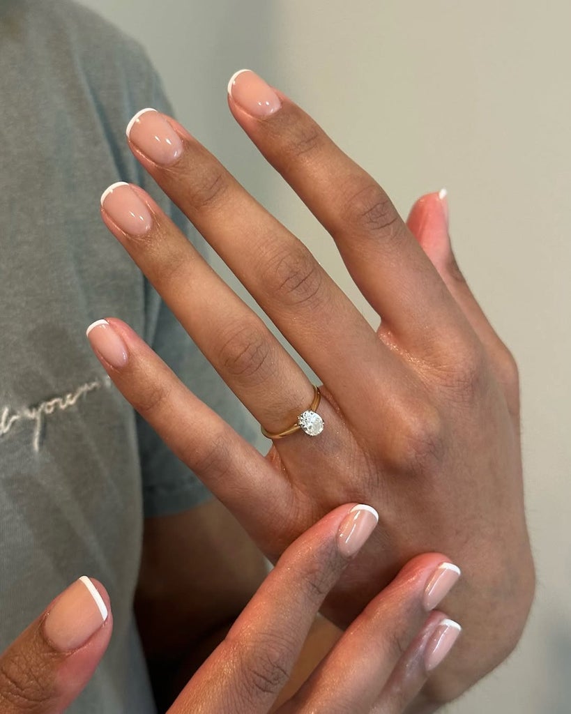 Everyone’s Asking For The “Vanilla French” Manicure Right Now