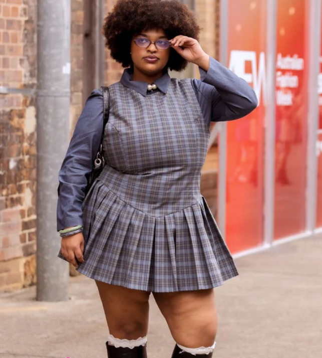 Fashion Trend Skirt With Jeans Underneath Maxi Denim Skirt With