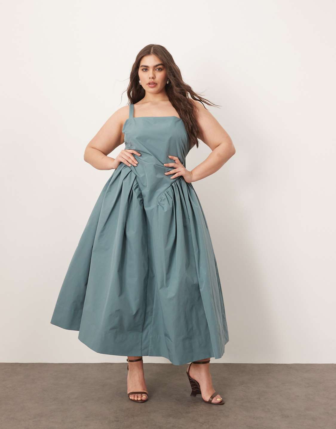 Monki + Floral Maxi Dress