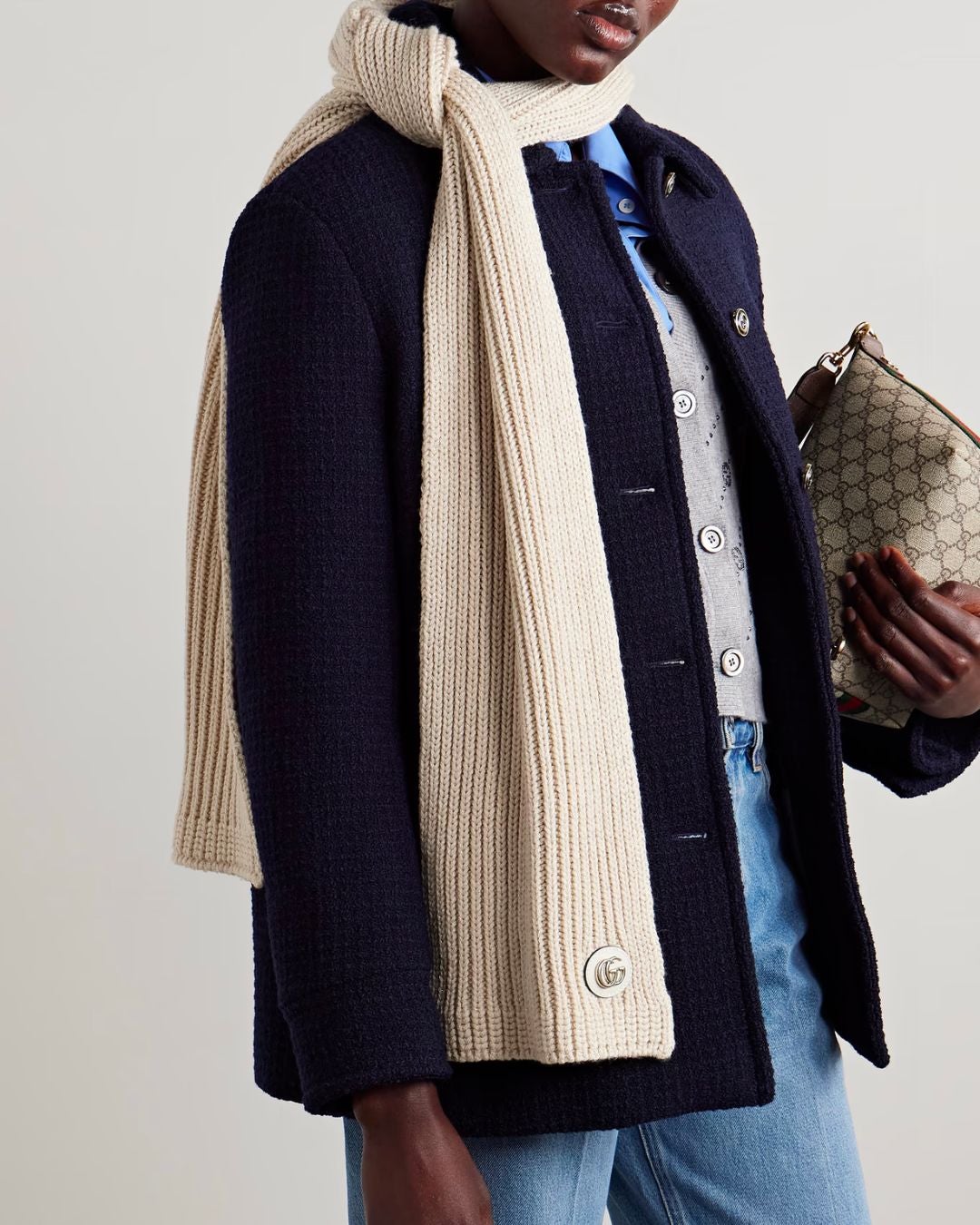 Gucci + Flora Snake Print Silk Dress