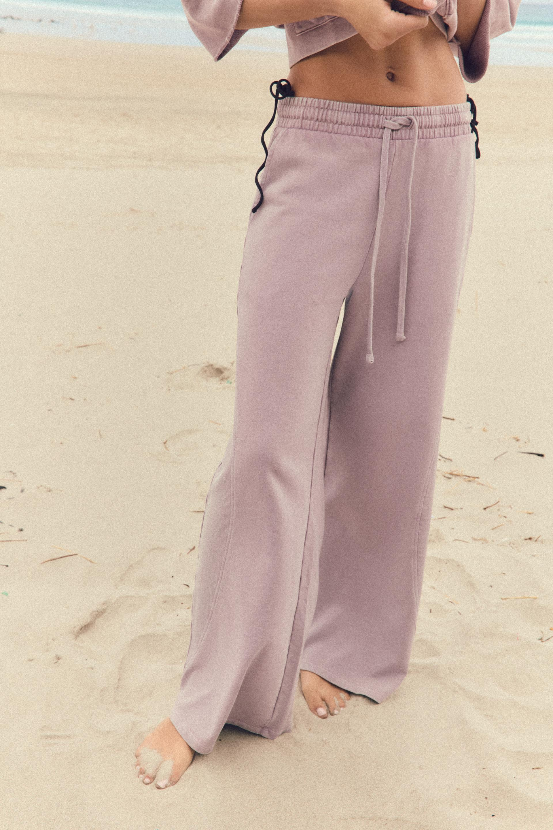 Zara + Limited Edition 100% Wool Trousers With Pleats