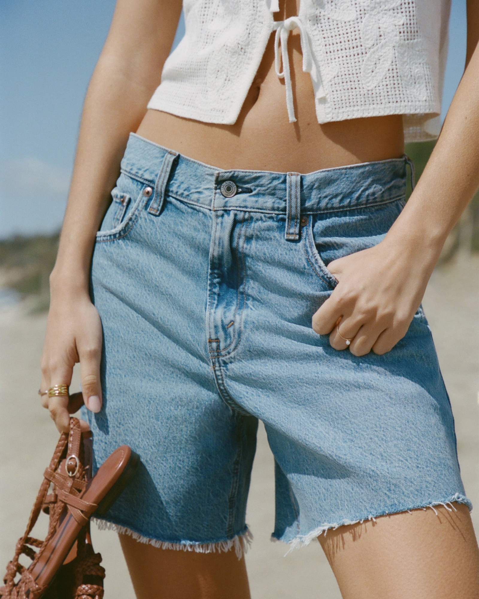 【U LAN】Heart Destroyed Bermuda Pants 714Vp00pceL._UY350_.jpg