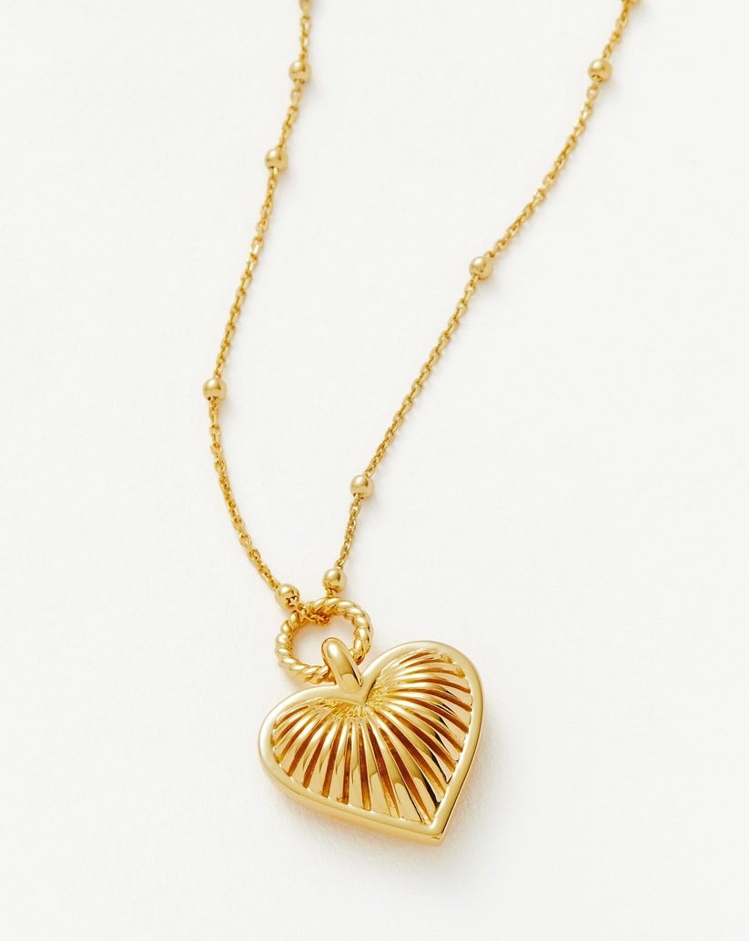 関税送料込【MISSOMA】HarrisReed In Good Hands Dropペンダント Harris Reed In Good Hands Drop Pendant Necklace | 18ct Gold