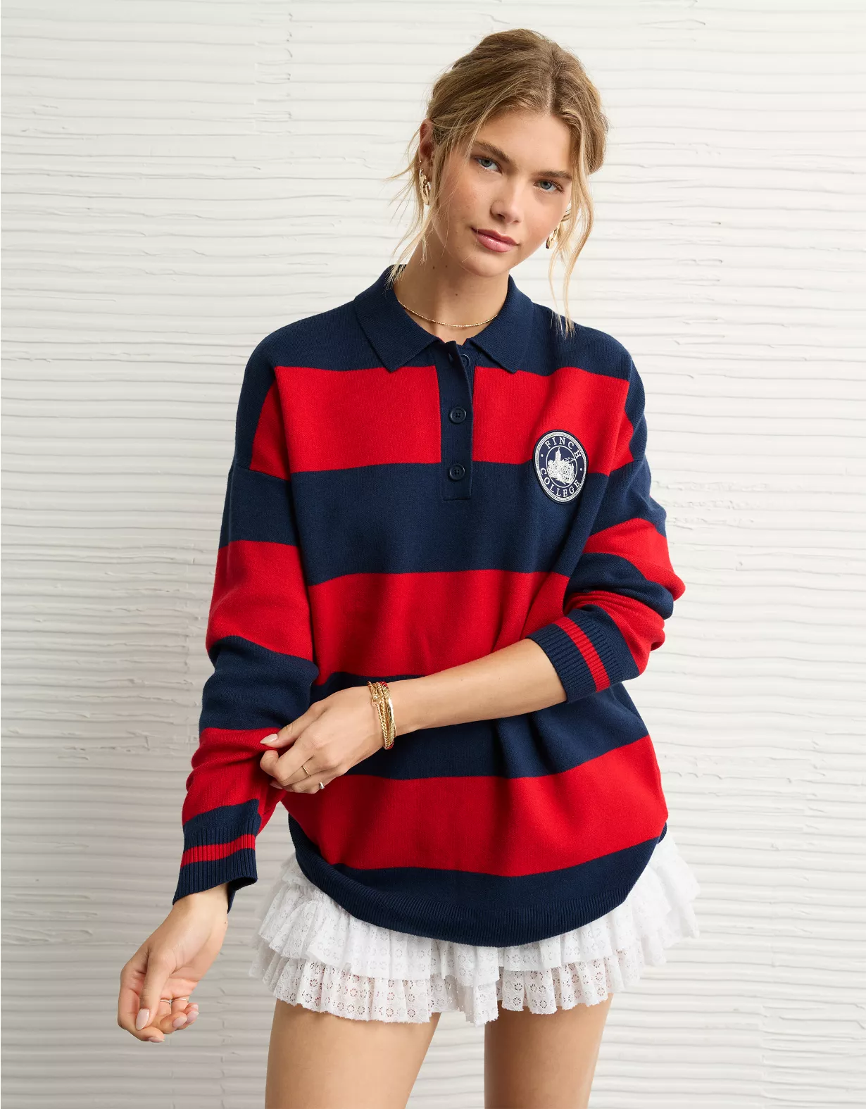 ジャケットその他 COOR Virgin Wool Crop Jumper (Dark Navy) COS Cropped V-Neck Wool Jumper in NAVY | endource