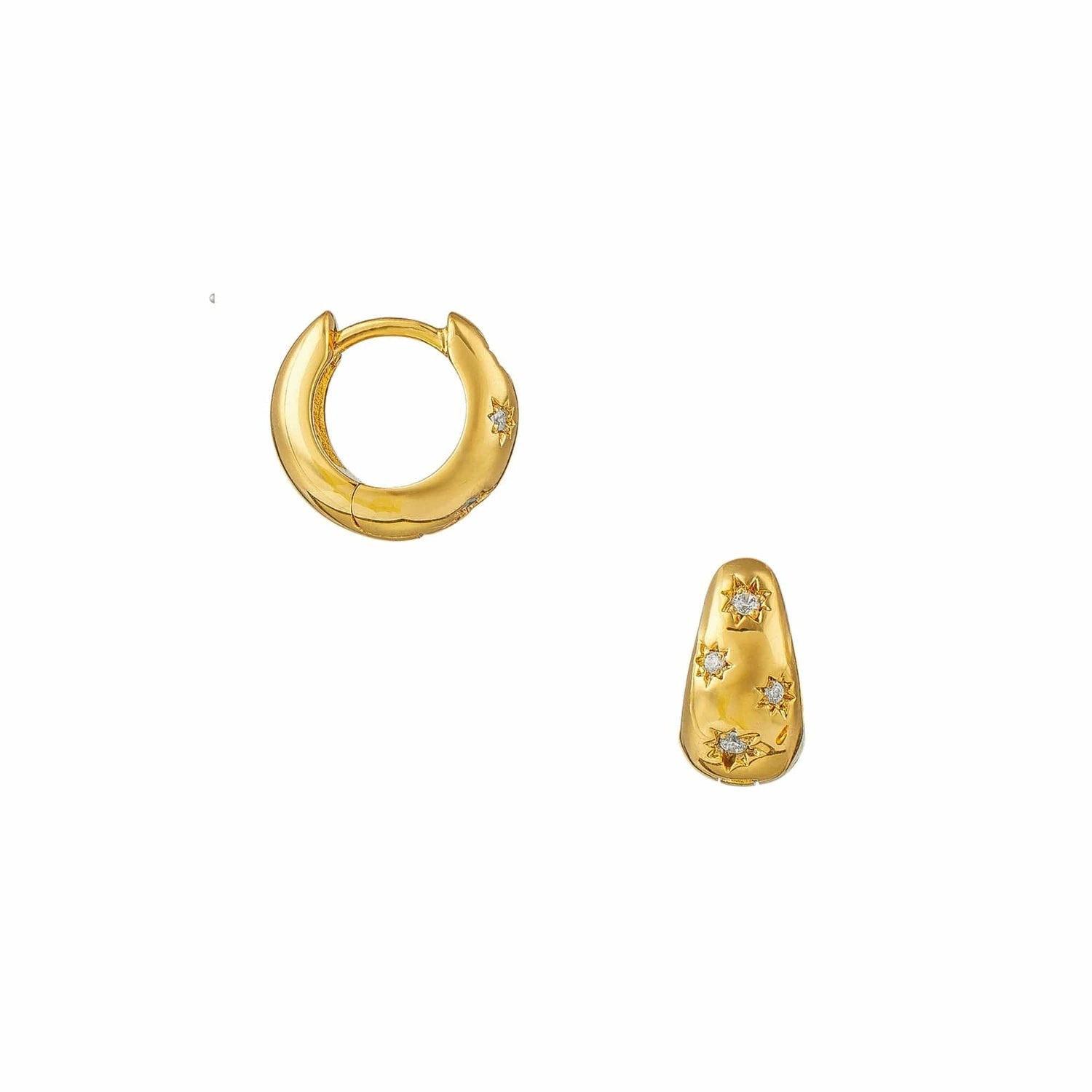 Justine Clenquet + Hirschy Earrings