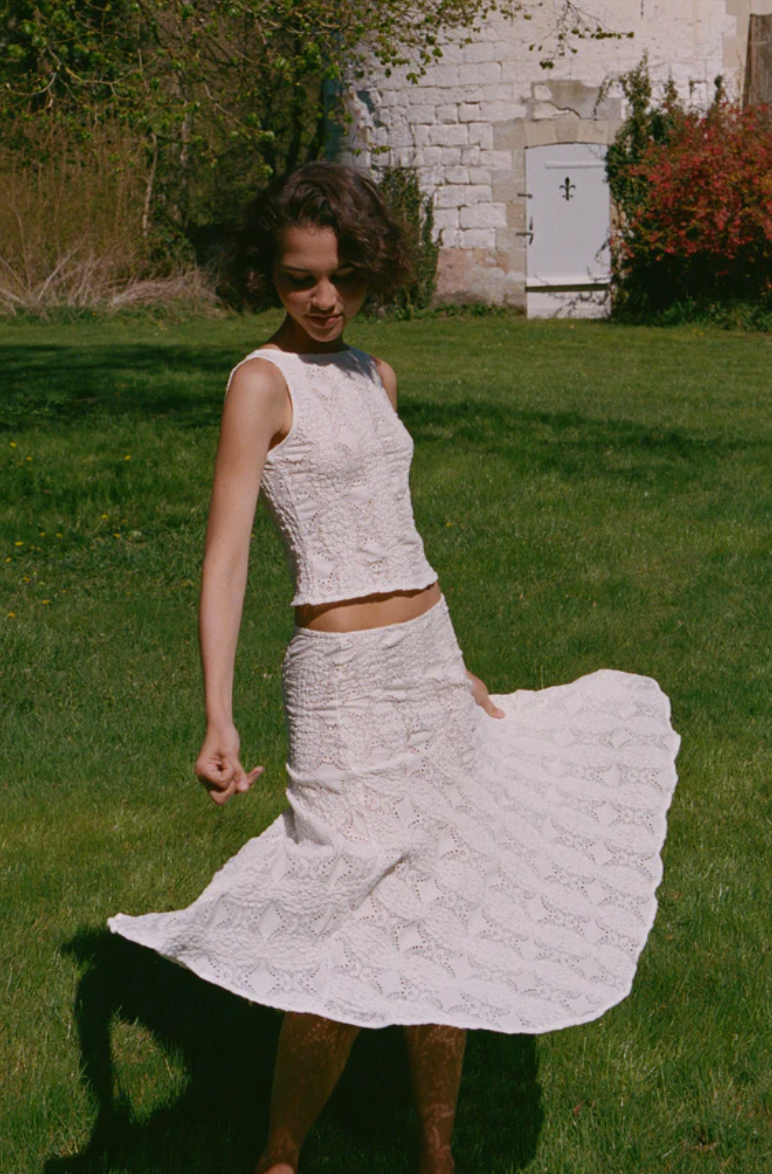 洗えるウール　美品【Mochi】Super 120's　volume skirt CODE A｜sideslit volume skirt（マキシ・ロングスカート