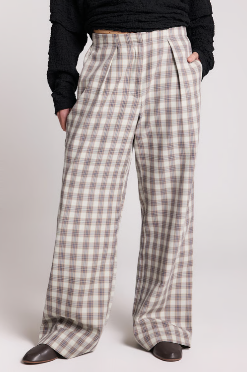 【2plan】Two Dart Wide Pants Zara + Wide Leg Pants With Darts