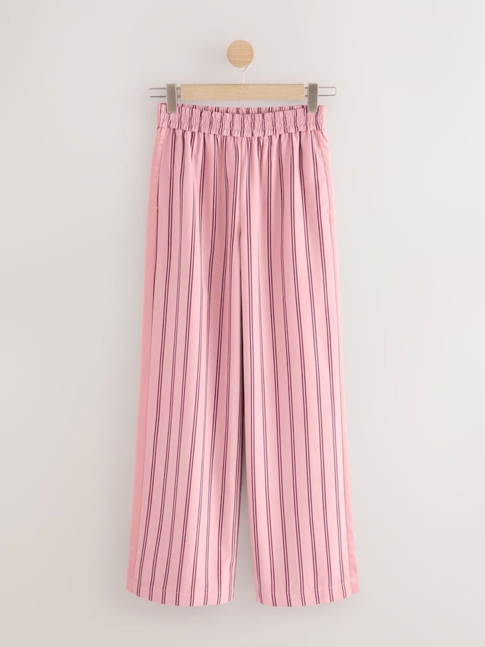 パンツ Marni Palazzo Pants Wide leg blue jeans with diagonal stripe | Marni