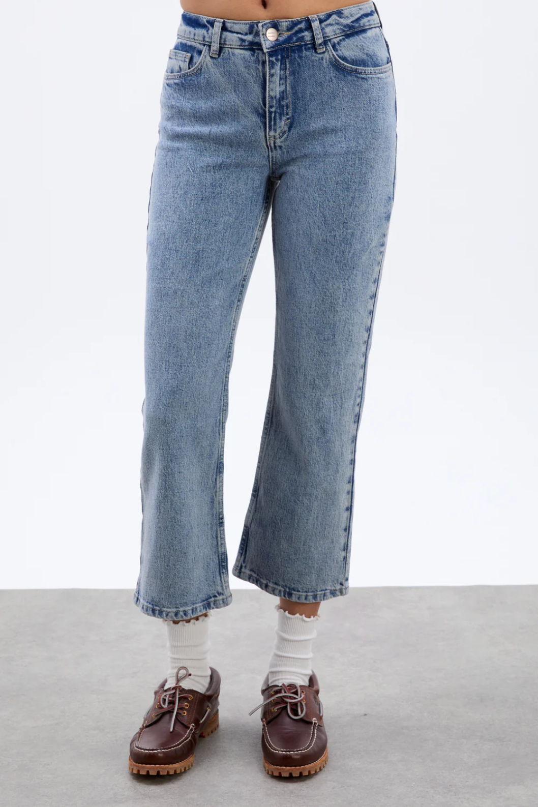 【TOTEME】Wide tapered leg denim dark blue Wide tapered leg denim dark blue – TOTEME