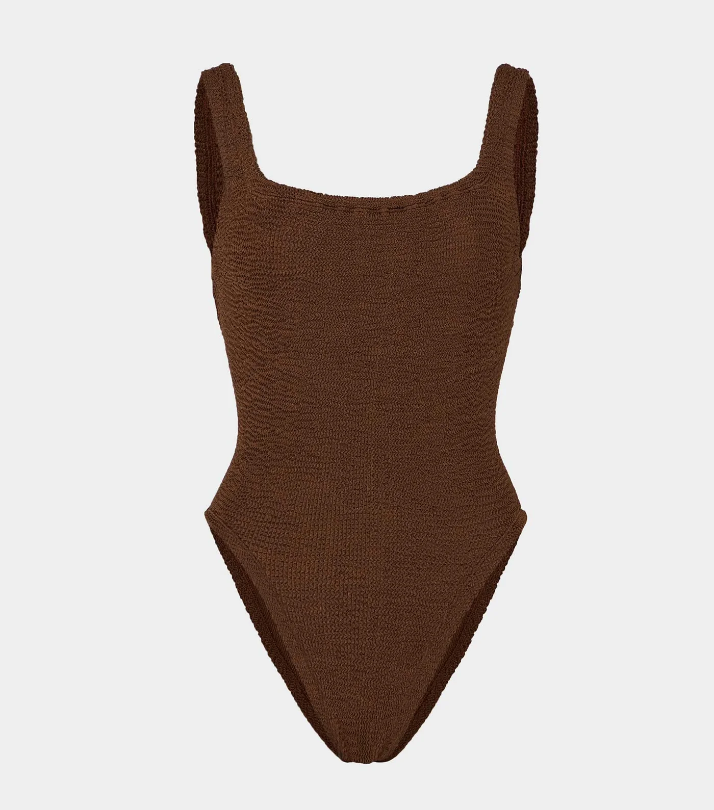 【HUNZA G】seersucker swimsuit Hunza G + Seersucker Swimsuit
