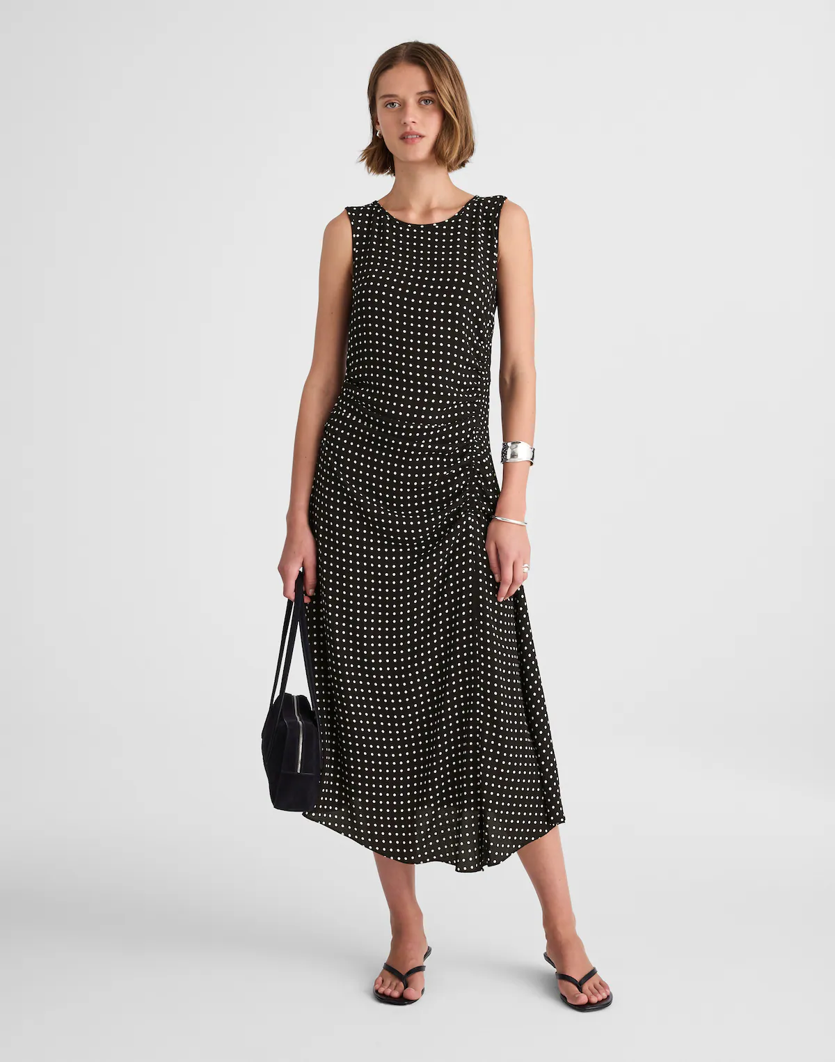 COS + Cotton-silk Cocoon Dress