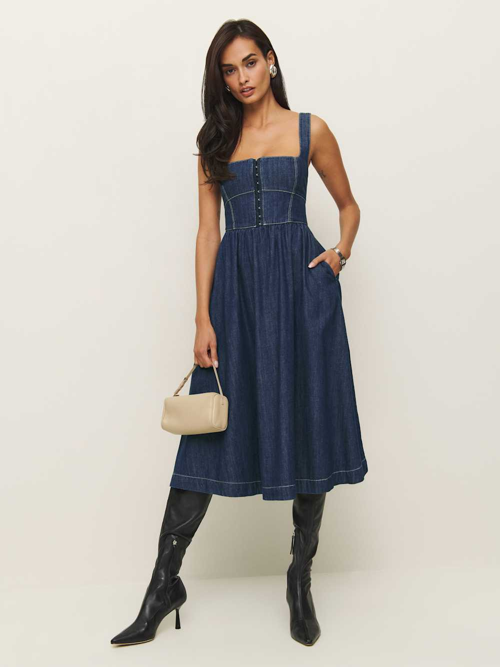 【新品未開封】lace collar shirt dress Wren Lace-trim Shirt-dress In Glossy Twill For Women | J.Crew