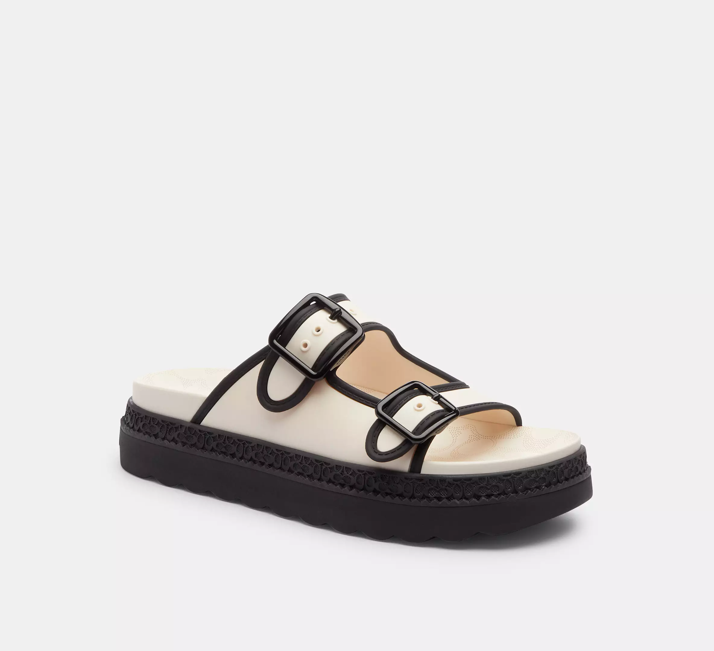 Zara + Block Heel Leather Sandals