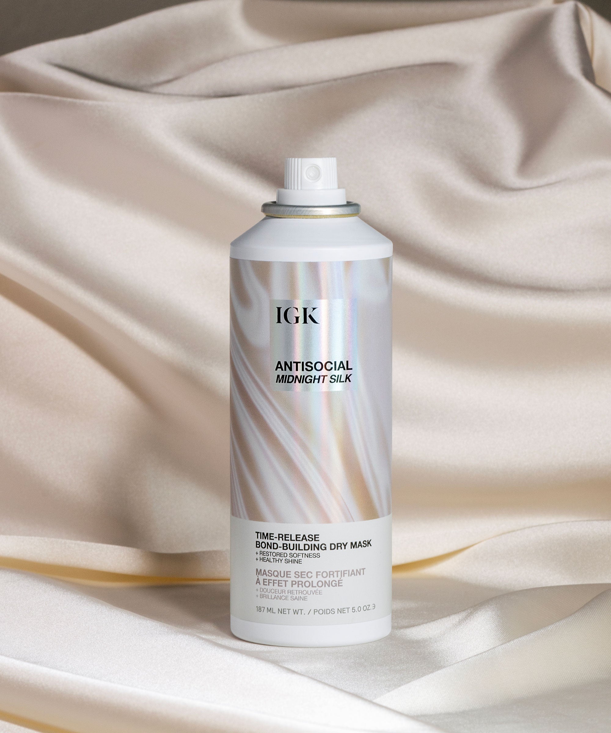 IGK Antisocial Midnight Silk Dry Hair Mask Review